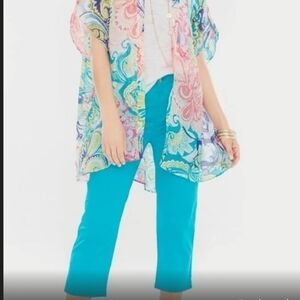 Chico's So Slimming Brigitte High-Slit Slim Crops